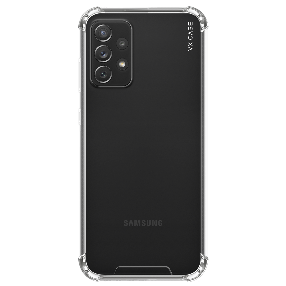 Capa para Galaxy A72 Transparente - Silicone Rígida