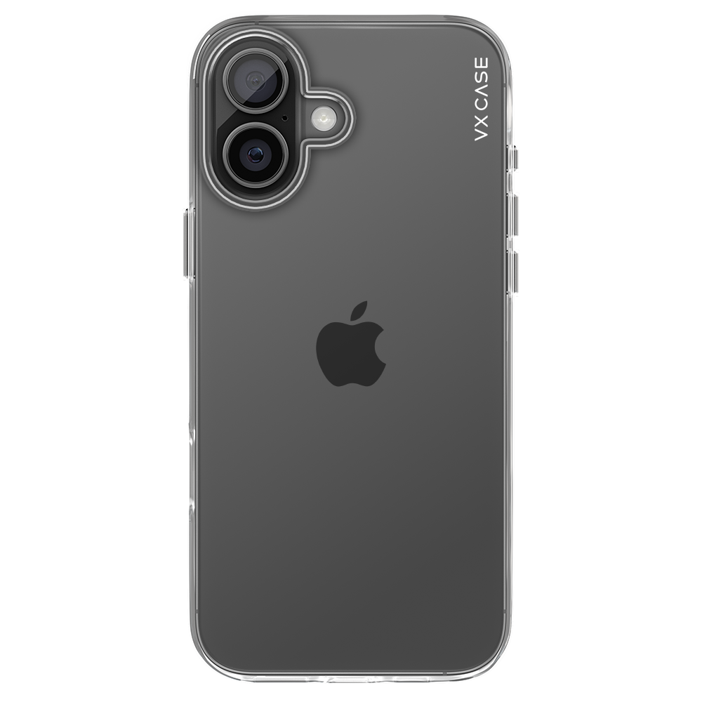 Capa para iPhone 16 Plus Transparente - Silicone Rígida