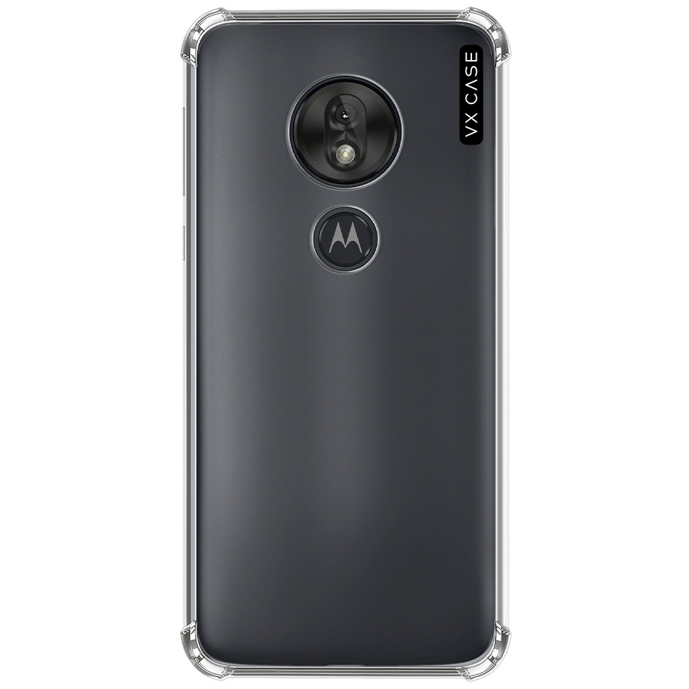 Capa para Moto G7 Play de Silicone TPU Transparente