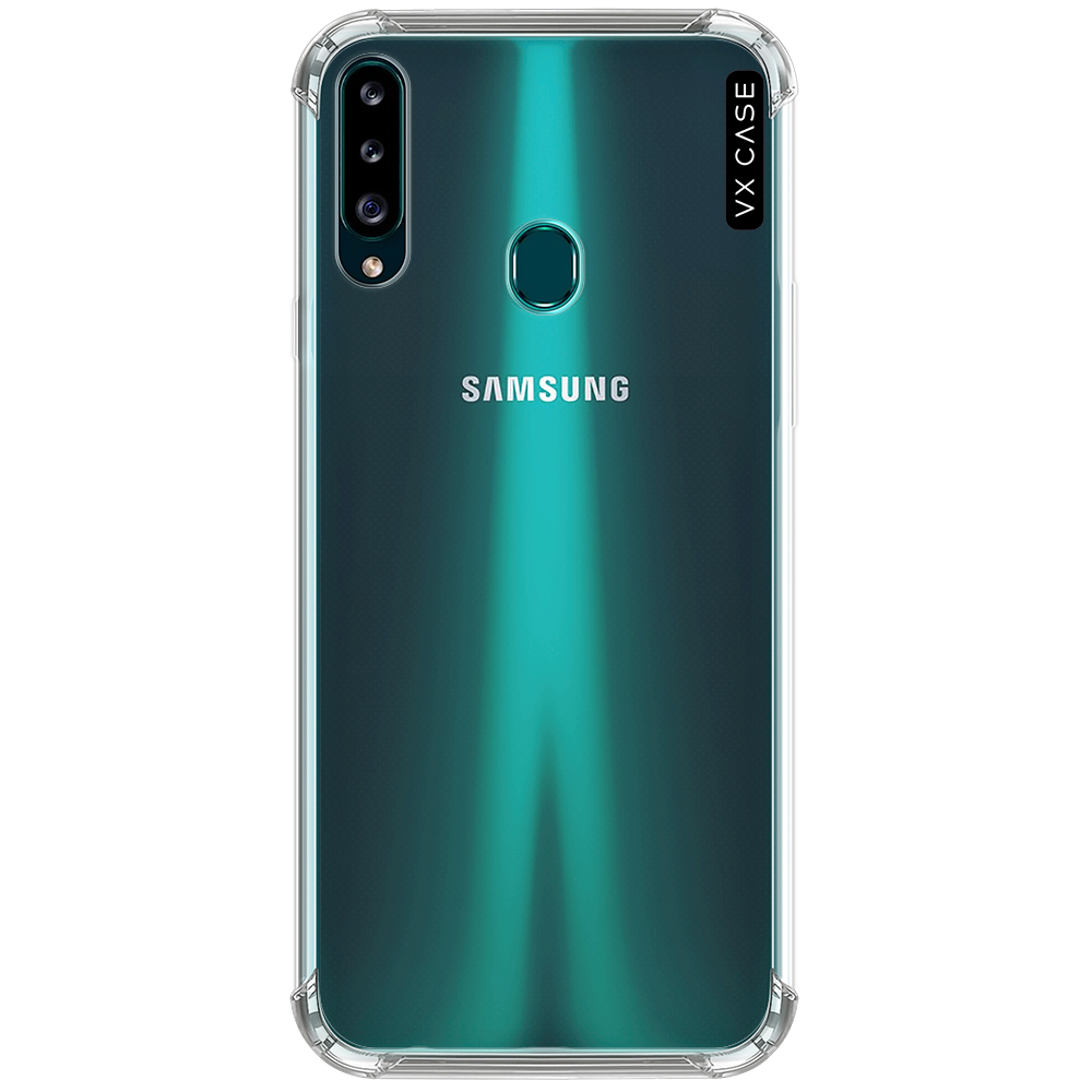 Capa para Galaxy A20S de Silicone TPU Transparente